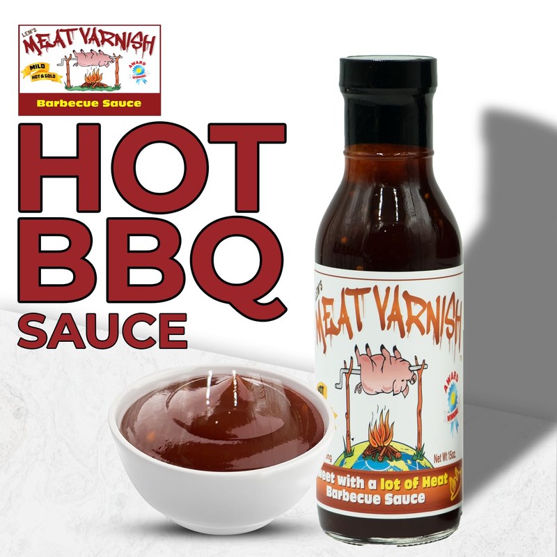 Lem’s Meat Varnish Hot BBQ Marinade – Spicy BBQ Sauce
