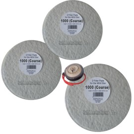 3X Filter Pads 1000 Course 2X Pack for The Better Brew MK4 Wine Filter Homebrew