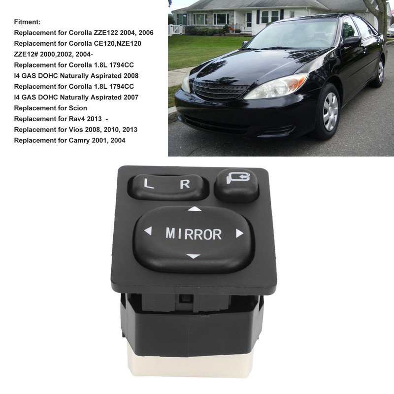 Rear View Mirror Folding Control Switch 84872‑52040 Electric Adjustment Switch