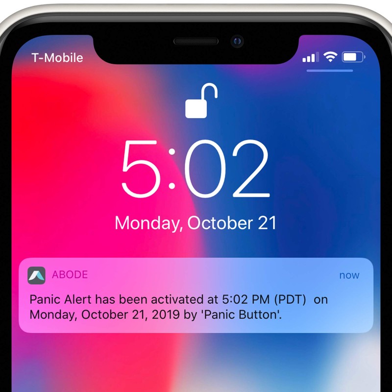 Abode Panic Button | Trigger Your Alarm & Alert All