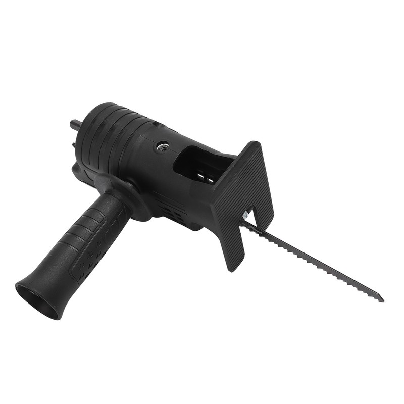 Black Electric Drill to Chain Saw Adapter Converter Ergonomic Electric