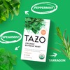 TAZO Organic Refresh Mint Herbal Tea Bags with Peppermint and