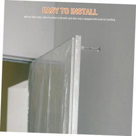 STOBOK Protective Door Stopper 2 Pack Door Draft Stopper Magnetic Door Stoppers Door Wedge Stopper Metal Door Stop