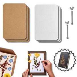 ECOHOME Flower Press Kit Replacement Cardboard Sheets - Ideal for Paper Crafting with Dried Flowers, Extends Lifeline, & Versatile Use in Botanical Art, 11.5x8.2 Size