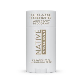Native | Sandalwood & Shea Butter| Sensitive |Whole Body |Deodorant| 2.4 oz