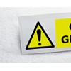 Caution Glass Door Warning Sticker Waterproof Outdoor Vinyl Sticker 150