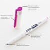 BAZIC Products Fiero Fiber Tip Pen, Fineliner Pens 0.4mm Red