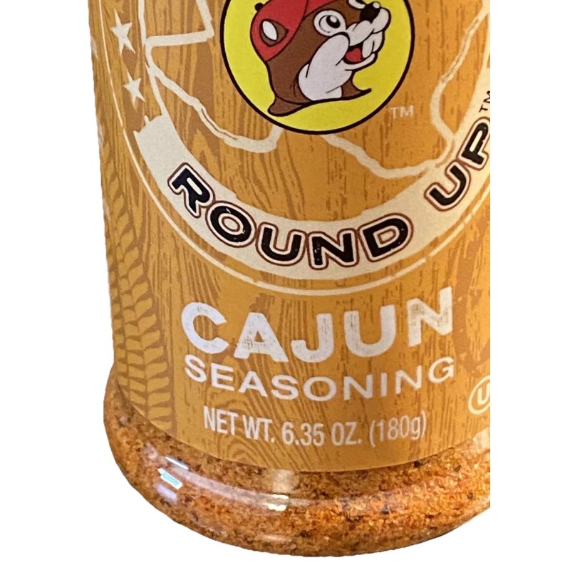 Buc-ee's Bucees Texas Round Up Cajun Seasoning 6.35 Oz Shaker