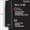 SIGG - Obsidian Insulated Water Bottle - Thermo Flask Gemstone