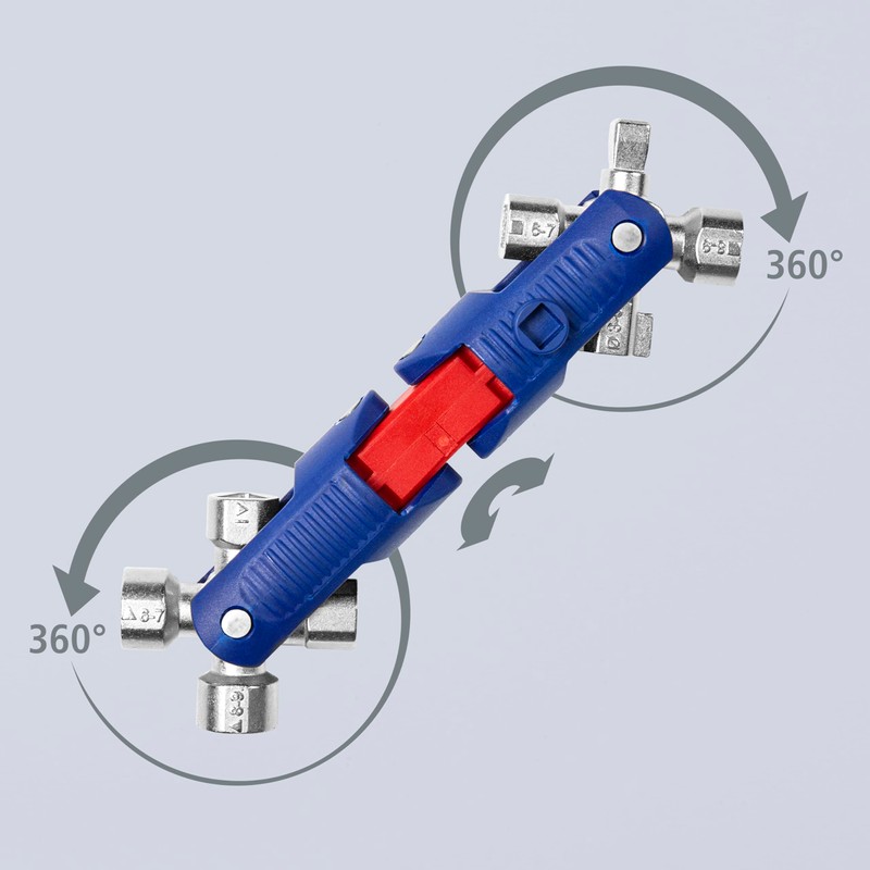 KNIPEX 00 11 06 V04 JointKey Quadro Universal Key for