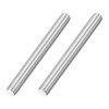 uxcell M12x110mm Fully All Threaded Rod, 2Pcs 316 Stainless Steel