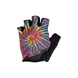 Handup Shorties Half Finger Lightweight Anti-Slip Breathable Mountain Bike MTB Bicycle Enduro Downhill XC Cycling Motocross Unisex Gloves (Reverse Tie Dye, X-Large)