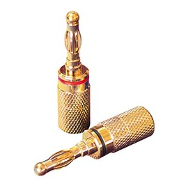Dynavox Banana Plug Red/Black Blisterverp