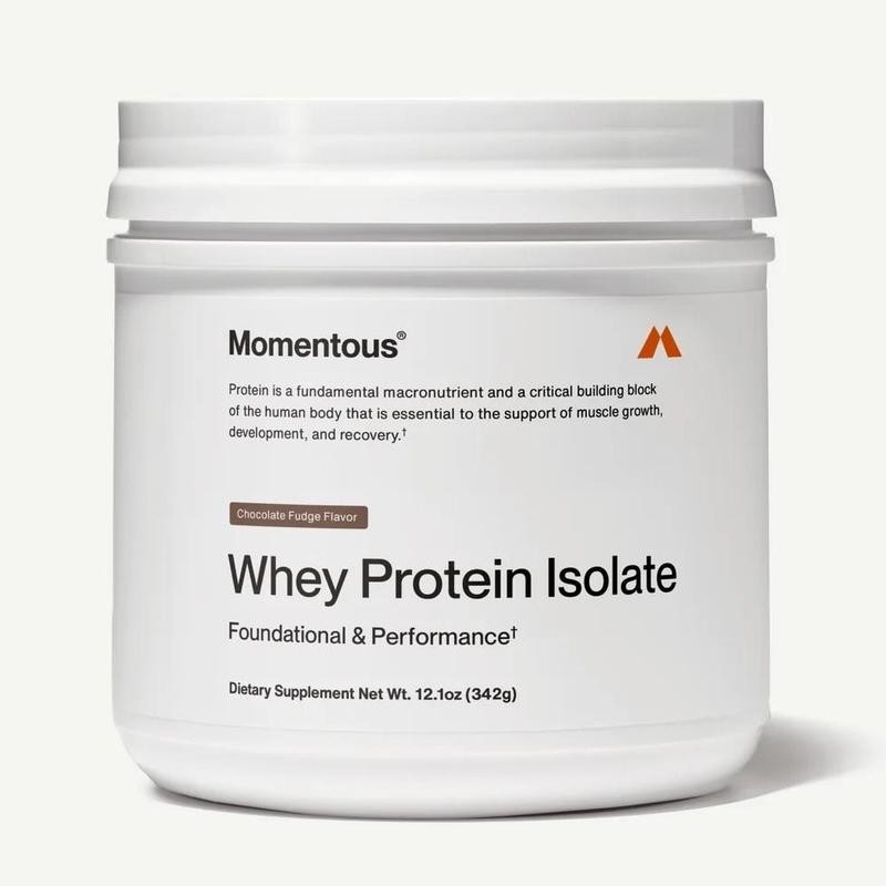 Momentous Whey Protein Isolate Powder - Various Limited-Edition Flavors |