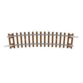Hornby TT8016 TT Gauge Half Curve - 3rd Radius 15° - Extra Track Pieces for Model Railway Sets, Toy Train Track Pieces, Includes: 1x 353mm 3rd Radius Haf Curve - Hobbies for Men - Scale 1:120