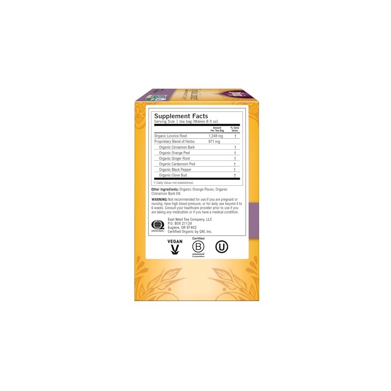 Yogi Tea, Egyptian Licorice, 16 Count, Packaging May Vary_AB