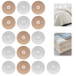 TWZKXC 8 Pair Duvet Comforter Clips, Duvet Snaps to Hold, Snap - On Quilt Holder for Preventing Quilt from Shifting in Quilt Cover, Invisible Snap Button, No Trace