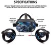 MightySkins Carbon Fiber Skin Compatible with HTC Vive Flow -
