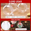 20 Bolas de Adorno de Día de San Valentín con