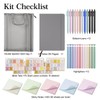 Woscel Bible Study Supplies,Bible Journaling Kit,Bible Study Kit with Journal,12