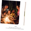 KOMBIUDA 2pcs Outdoor Wick Rope Fire Starter for Camping Hiking