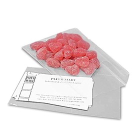 Polypropylene/Cellophane Clear Plastic Food Bags 14" X 24" - 100 each - 1.2 mil thick by Paper Mart