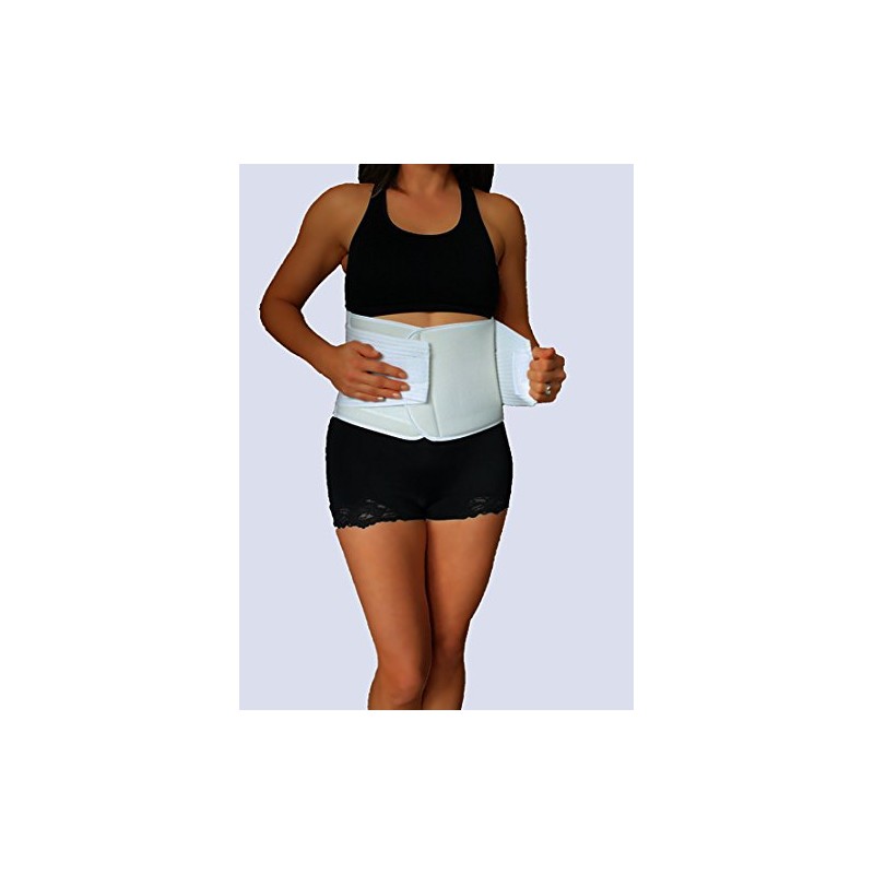 Alpha Medical Double Closure Abdominal Hernia Binder; Abdominal Hernia Support;