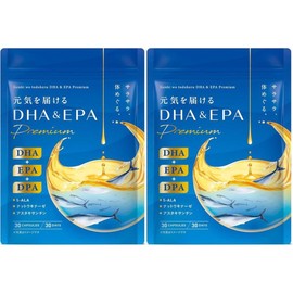 Genki Oh Todokeru DHA EPA DPA Omega 3 Fish Oil 30 Capsules 2 / 겐키 오 토도케루 DHA EPA DPA 오메가3 피쉬오일 30캡슐 2개