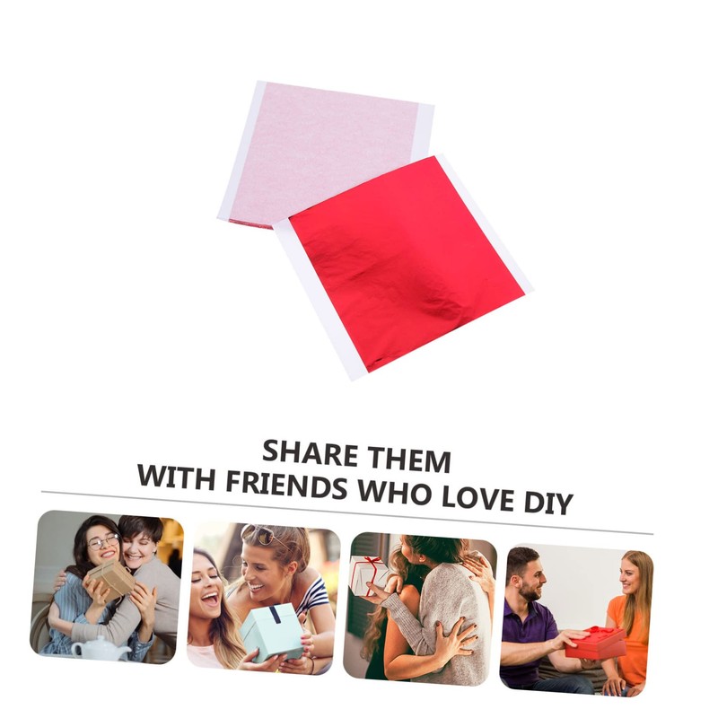 KONTONTY Heat Transfer Foil Sheets 300 Sheets of Craft Foil