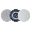 Herdio 4" 160 Watts In Wall/Ceiling Bluetooth Speakers For Bathroom