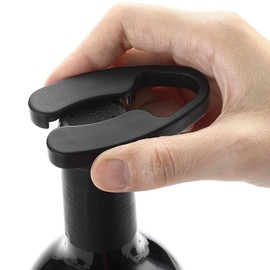 2 Pack Design Wine Foil Cutter, Wine Bottle Opener Accessory, Gift for Wine Lovers by YWQ, Black