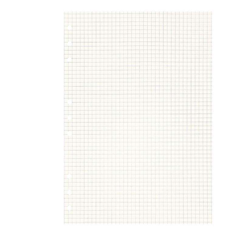 Zelten Loose Leaf Perforated Paper Refills Paper for 6-Hole Binder