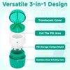 Hysagtek 3In1 Pill Crusher for Tablets - Tablet Grinder for