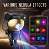 Mooyran Galaxy Projector for Gaming Room Decor - Black Astronaut