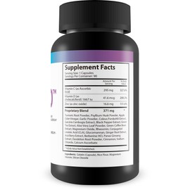 3X Keto Gummy Formulation Cleanse Capsules 90 Day Supply 1 Capsule Per Day - Help Detox Cleanse Waste & Toxins with Keto Apple Cider Vinegar Cleanse - Contains Calcium, Magnesium, Psyllium Cleanse