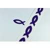 Jesus Fish Tanning Stickers 100 Pack