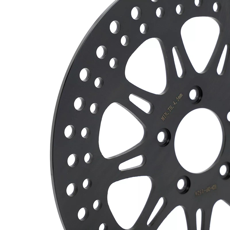 Tarazon Black 11.8" Front Brake Rotor For Harley Touring Road
