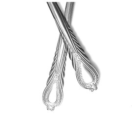 12 Pieces Stainless Steel Forks and Spoons Cutlery Silverware Flatware Tableware Set Dishwasher Safe Rust and Heat Resistant