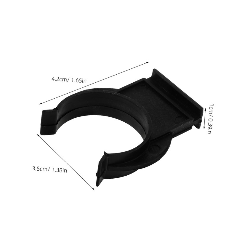 COOLHIYA 20 Pcs Adjustable Clips for Kitchen Cabinets Plastic Furniture