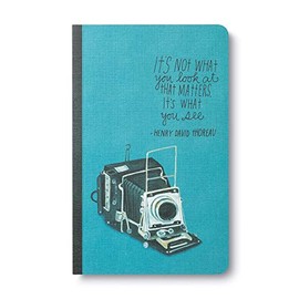 Compendium Softcover Journal - It's not what you look at that matters, it's what you see. – A Write Now Journal with 128 Lined Pages, 5″W x 8″H