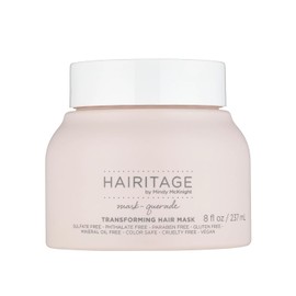 Hairitage Hydrating Argan Oil Deep Conditioning Hair Mask For Dry Damaged + Curly, Color Treated, Frizzy Hair - Moisturizing Hair Repair Treatment with Shea Butter, Aloe & Soy Protein - Soften & Shine
