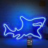Elstey Shark Neon Sign, RGB Led Neon Lights with Remote