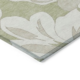 Addison Rugs Chantille ACN857 Aloe 3' x 5' Indoor/Outdoor, Machine Washable, Easy Clean, Non Shedding, Bedroom, Living Room, Dining Room, Kitchen, Patio Rug