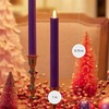 Luminara - Flameless Battery Operated Taper Candle - Purple -