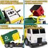 Extra Large Garbage Truck Toy Set With Sound And Light,