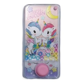 LND Gifts - Set Of 3 Unicorn Handheld Water Games, Fun and Friendly Designs Hand Held Games for Kids, Engaging Water Game, Exciting Water Games for Kids Handheld Retro Toys, Children's Hand Held Toys