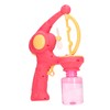 Bubble Gun Automatic Convenient Handle Battery Powered Interesting Fan Function