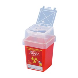Iwatsuki 004-49158 Needle Disposal Box, 3.8 fl oz (1 L) Container