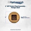 Hydrasearch Buck Algonquin | 1" NPT Drain Plug Assembly -