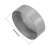 sourcing map 2pcs Rubber End Caps 150mm(5 15/16") ID Vinyl